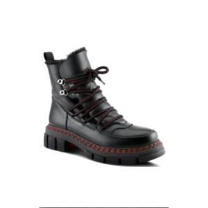 NEW AZURA women's supertramp boot in black/red